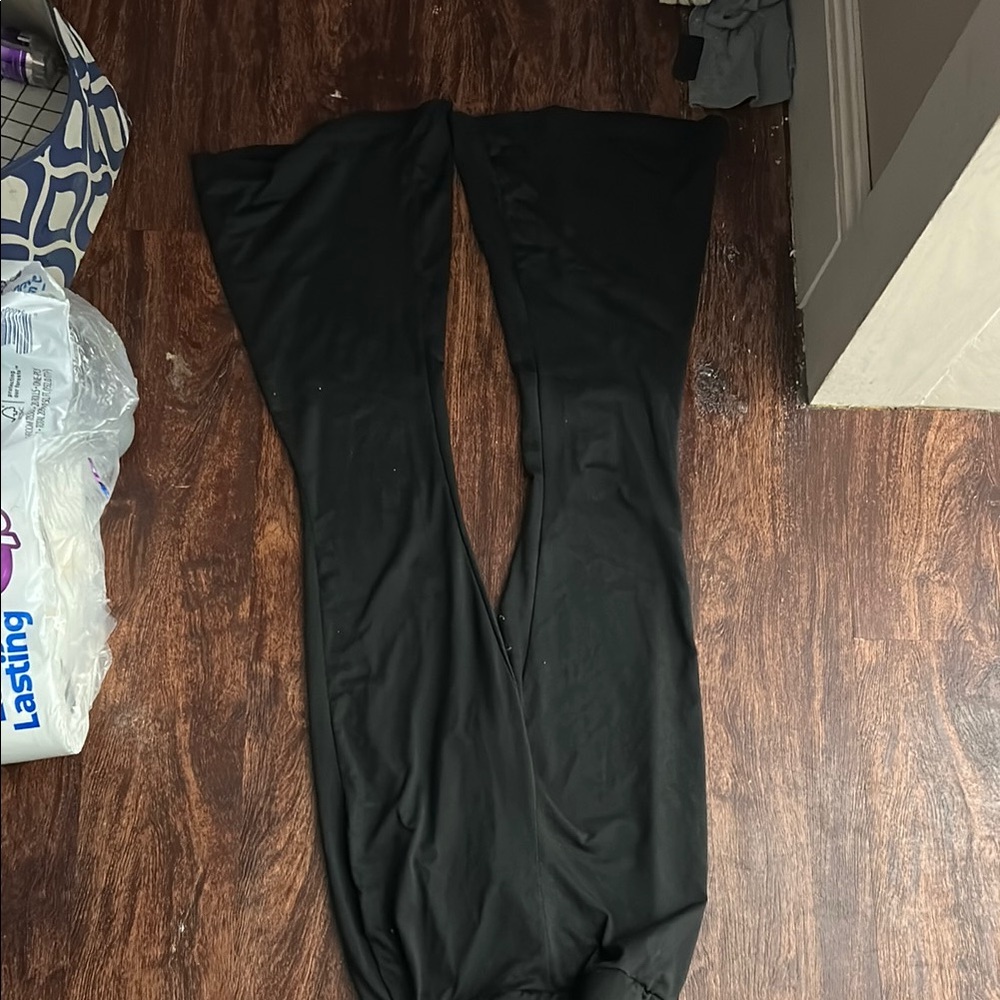 Black Flared Pants
